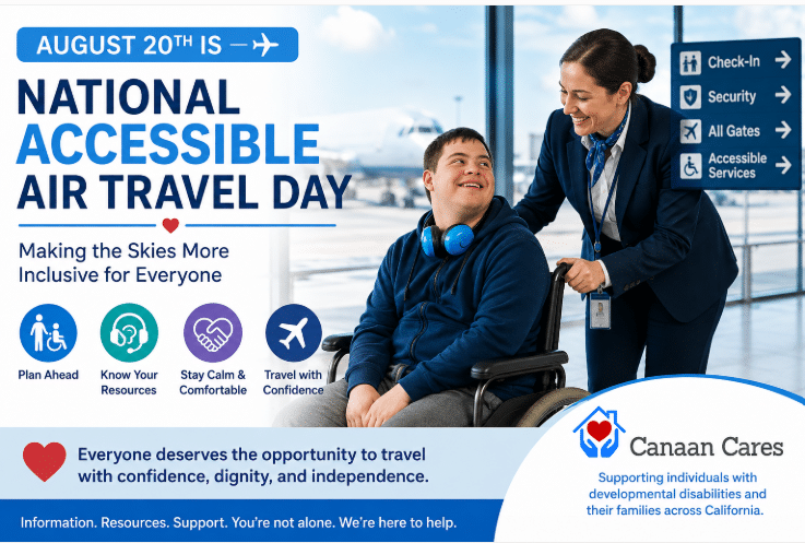 National Accessible Air Travel Day | Canaan Cares